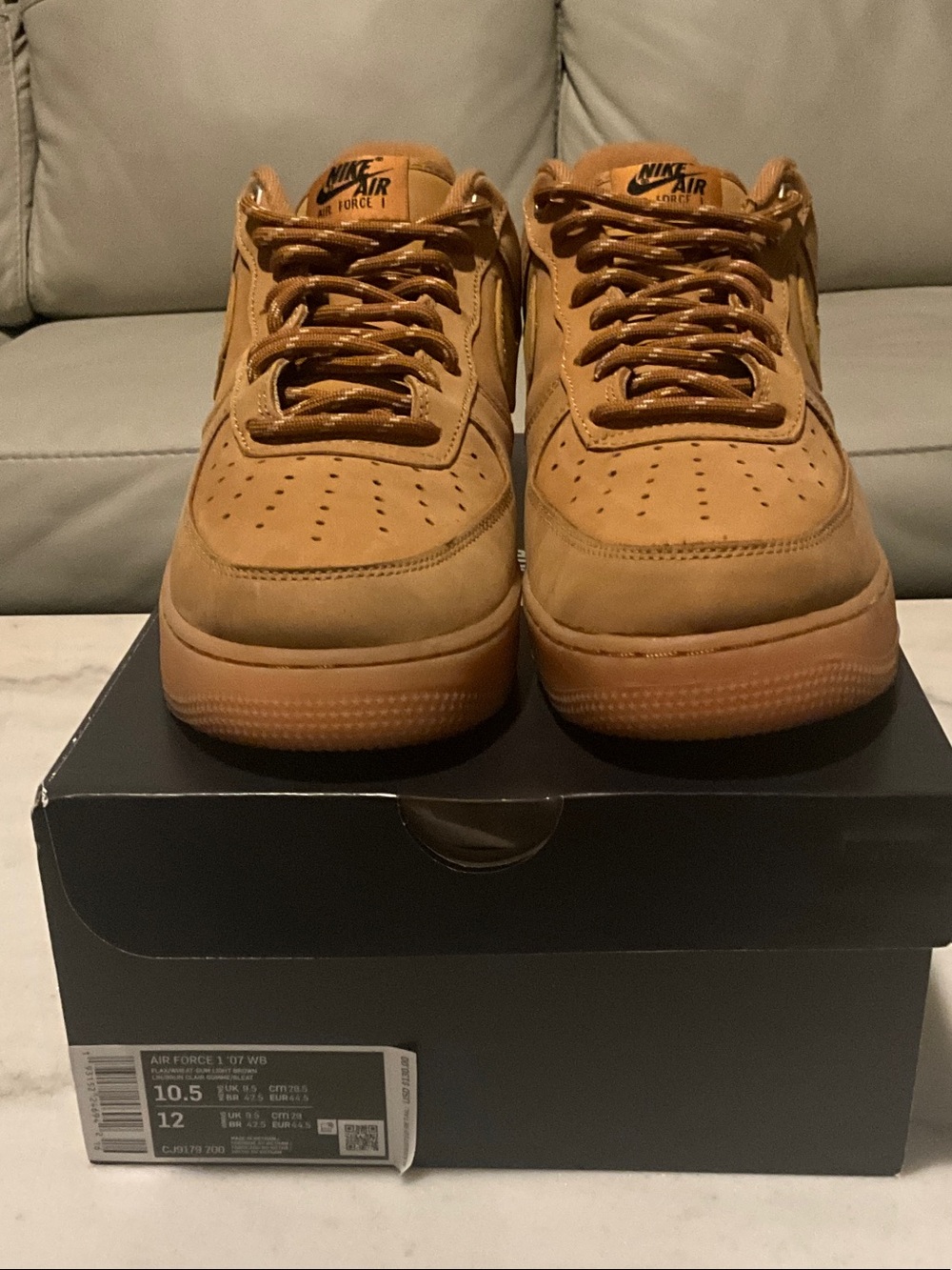 Nike Air Force 1 Low Men's Sneakers - Wheat